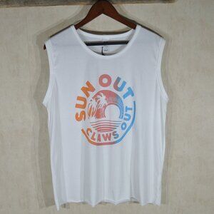 Women's Daisy Rae "Sun Out Claws Out" Tank Top - Size L (NWT)